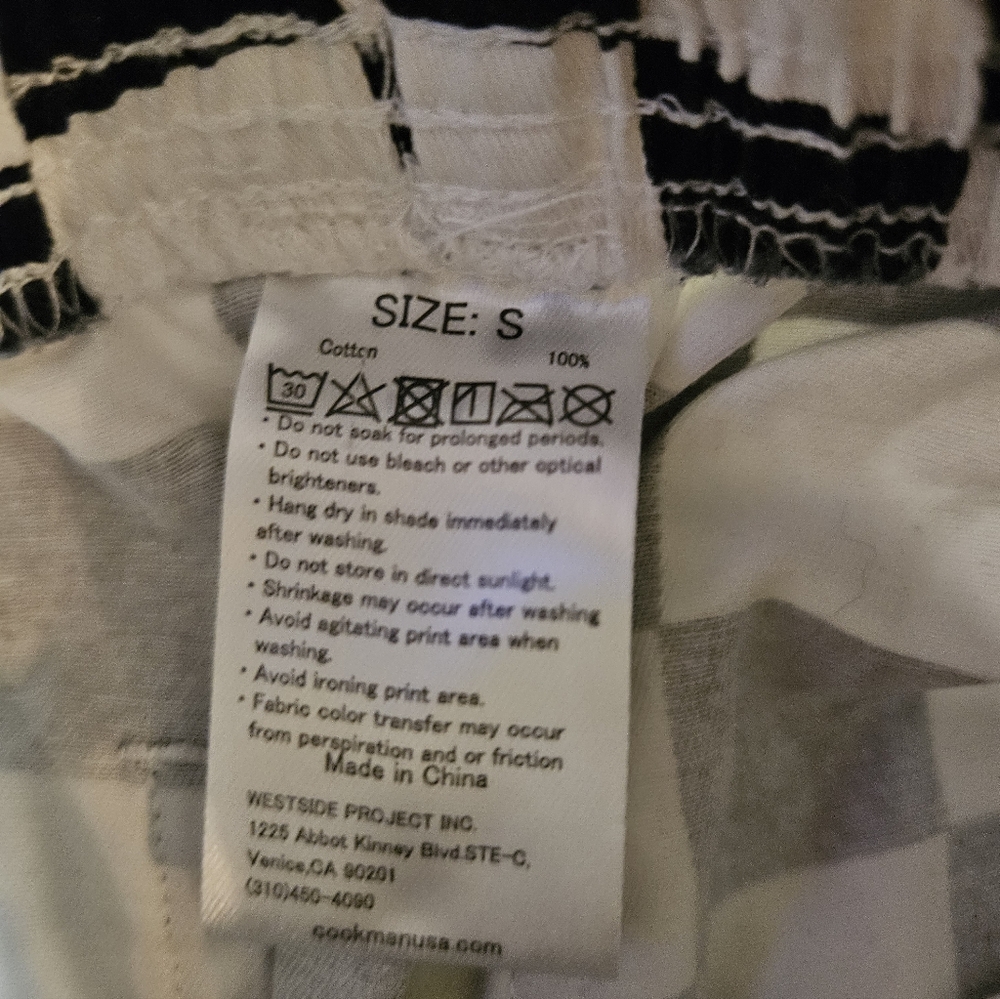 Cookman Black And White Checkered Chef Pants - Picture 5 of 8